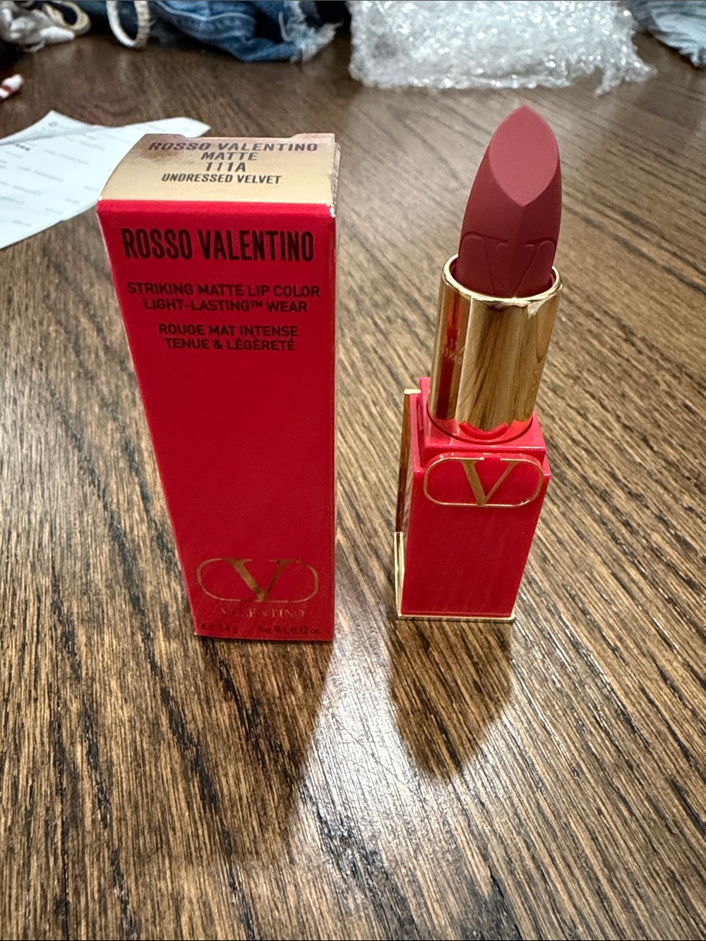 Valentino Rosso Valentino Lipstick - Matte 111A Undressed Velvet